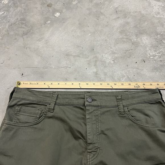 Mavi Matt Relaxed Straight Leg Pants Men's 40x26 Khaki Green - Picture 3 of 9